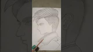 Boy drawing  by TANU SINGH