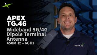 The Taoglas Apex 4, 5G/4G Terminal Mount Antenna - The TG.46