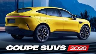 10 All-New Coupe SUVs for 2025-2026 (Review with Prices)