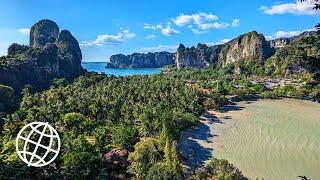 Railay Beach, Thailand  [Amazing Places 4K]