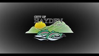 Hayden City Council Meeting 2024-11-12