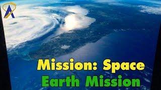 New Mission: Space Green Earth Mission ride-through at Epcot Walt Disney World