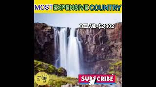 Top 10 most expensive country in the world|denmark|Luxembourg|#shorts #shortsviral