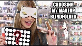 Choosing FULL FACE of Makeup BLINDFOLDED... FAIL