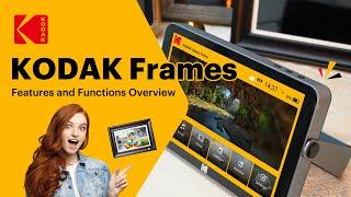 A Complete Overview of Kodak Digital Photo Frames' Incredible Features and Functions