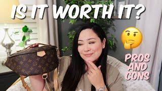 LOUIS VUITTON BUMBAG REVIEW | PROS AND CONS | WEAR AND TEAR