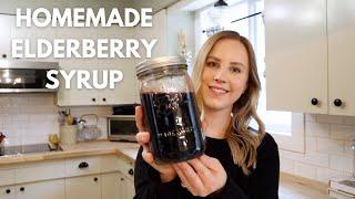 How To Make Homemade Elderberry Syrup | EASY Natural Remedy For Your Natural Medicine Cabinet