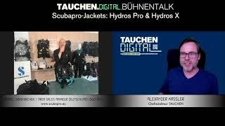 TAUCHEN.DIGITAL - Bühnentalk »Scubapro stellt vor: Jacket HYDROS PRO & HYDROS X«