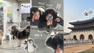 seoul vlog #2  : north korea borderline, hanbok, dog cafe etc.