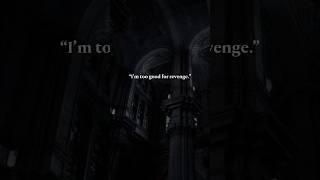 Is he TOO GOOD for revenge…or JUST BAD ENOUGH? #writinginspiration #writingprompts #booktube