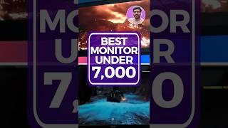 Best Monitor Under 7000 #techrx  #monitor #bestmonitor #shorts