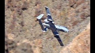 Star Wars Canyon - Low-Level Jets Rainbow Canyon Jedi Transition May 2018 A-10 Airailimages