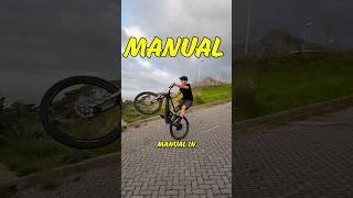 How to Manual#mtb #mountainbike #mtbskills #short #shortsvideo