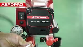 How to use an Aeropro airless paint sprayer 450