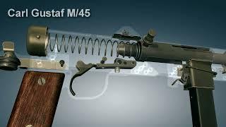 Carl Gustaf M/45 submachine gun | 3dGun