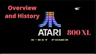 Atari 800XL Computer Overview