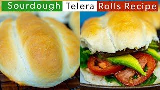 Sourdough Telera Rolls