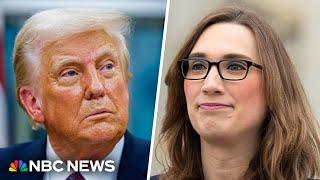 Transgender Rep. Sarah McBride reacts to Trump gender policy