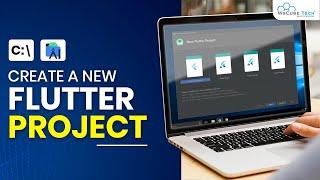 FLUTTER PROJECT : How to Create a New Flutter Project | Flutter Beginners Tutorial