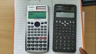 Degree-Radian-Gradient Angle Inter-conversion using Fx-991ES & Fx-991MS Calculators