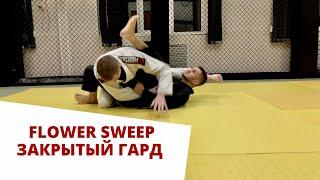 Flower sweep | Свип из закрытого гарда | Лев Гладких