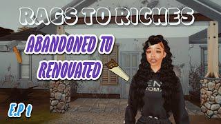 Rags to Riches 🪚Abandoned to Renovated!!️️ (Ep.1)