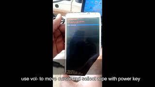 Samsung note 3 sm-N900p hard reset