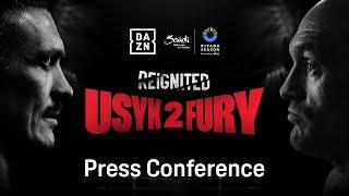 RIYADH SEASON: OLEKSANDR USYK VS. TYSON FURY 2: REIGNITED | LAUNCH PRESS CONFERENCE LIVESTREAM