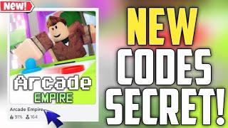 Arcade Empire New Codes!! | ROBLOX *SECRET* CODES