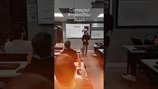 Iniciamos a 5° edição do+devs2blu e a dp idiomas é quem entrega a capacitação em língua inglesa