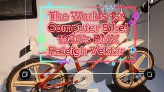 This was the Worlds First Computer Bike  1980's Raleigh Vektar BMX 