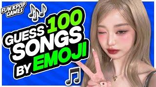 ⭐️ GUESS 100 KPOP SONGS BY EMOJI | KPOP QUIZ - FUN KPOP GAMES 2025