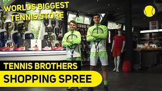 Tennis Brothers Shopping Spree in the worlds biggest Tennis Store | Tennis-Point