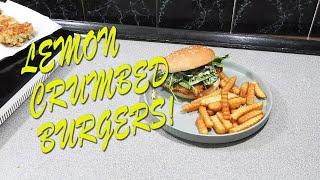 Lemon Crumbed Chicken Burgers - Cook with K.P SE 27 EP30