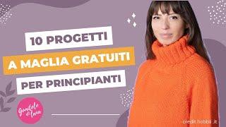  10 progetti a maglia gratuiti per principianti 