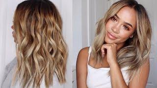 EASY AND PERFECT SUMMER BEACHY WAVES | HAIR TUTORIAL | Maria Bethany