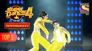 Sanchit और Vartika के Act से Judges हुए अचंभित | Super Dancer Chapter 4 | Performance | Top 5