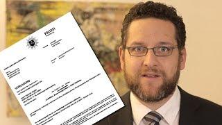 Vorladung der Polizei - so verhaltet Ihr Euch richtig