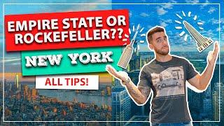 ️ Empire State Building or Top of the Rock? Decide which is the best Observatory in New York!