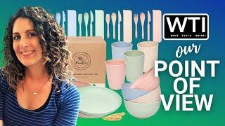 Our Point of View on FOODLE Wheat Straw Dinnerware Sets