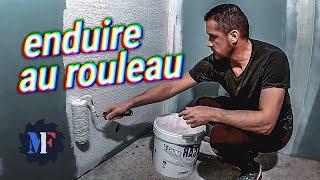 Je vous montre COMMENT ENDUIRE au ROULEAU ! Chantier Rénovation Suite Parentale Ep 9