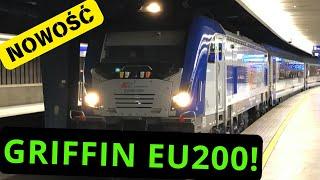 🟢 Nowa lokomotywa Griffin EU200 w PKP Intercity!!!