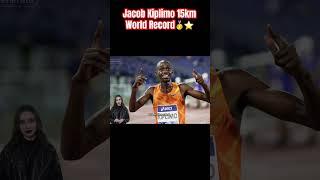 Jacob Kiplimo Shatters 15km World Record in Stunning Display at NN Zevenheuvelenloop  #Athletics