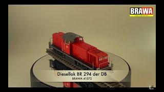 Modellbahn-Vorstellung BRAWA 41572/H0-DC BR294 der DB AG Modellbahn Kramm