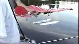 RC Float Plane Hand Launch Crash