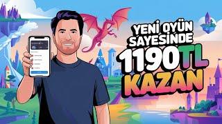 Yeni Oyun Sayesinde 1190₺ Kazan -- İnternetten Para Kazanma Yolları 2024