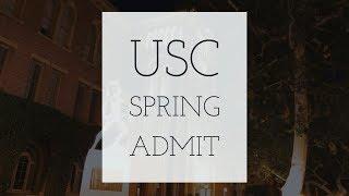 usc spring admit?? wtf??