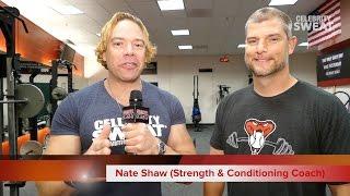 Celebrity Fit Tip Nate Shaw: Lateral Lunges