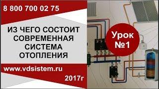  Урок №1: Из чего состоит современная система отопления ️