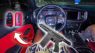 POV CUTTING UP IN TRAFFIC WITH AR15 300 BLACKOUT MICRO